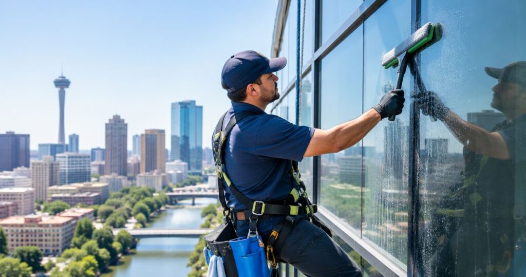 Best commercial window cleaning companies in San Antonio 2026